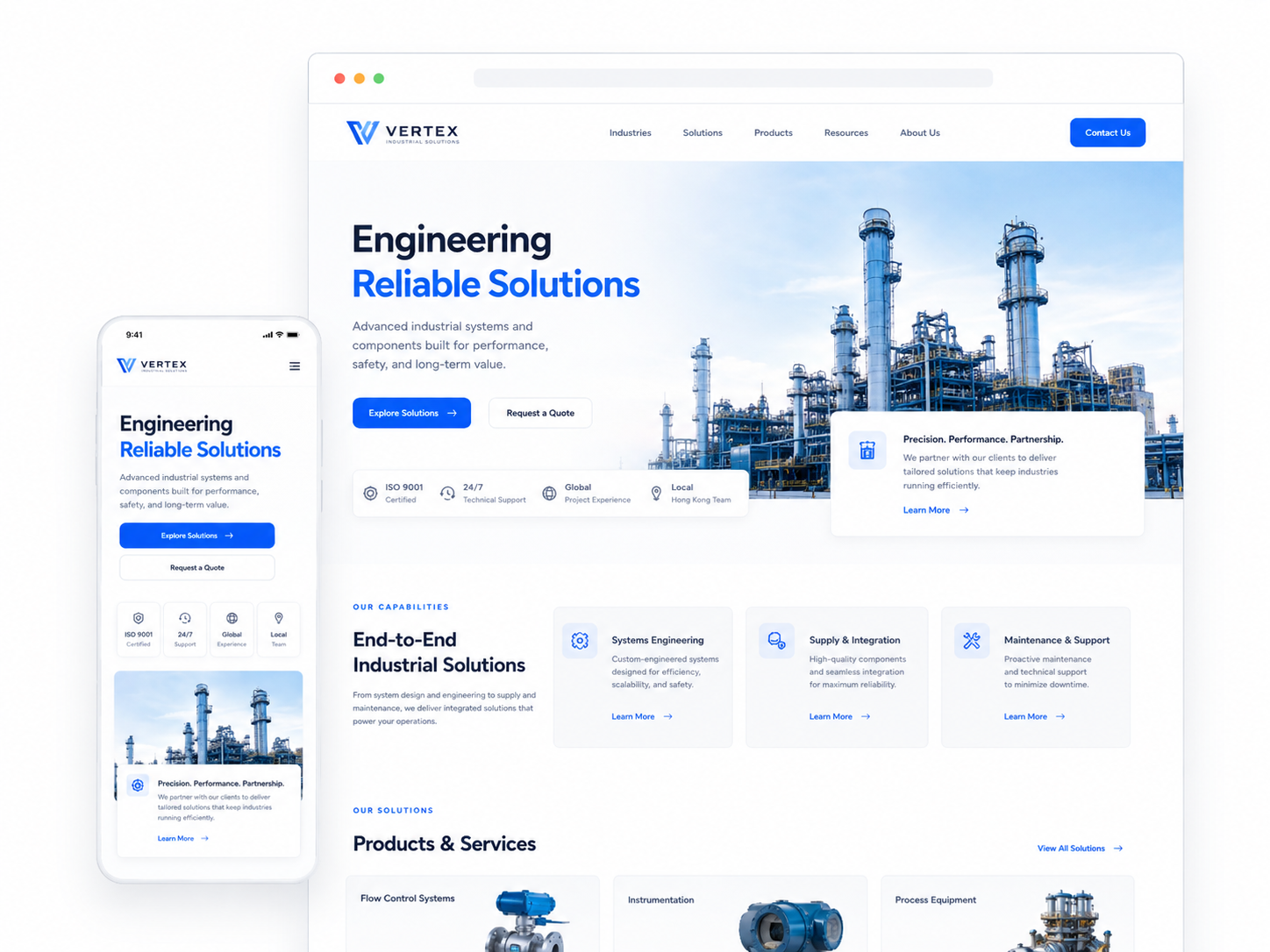 B2B Services B2B企業網站 網頁設計案例